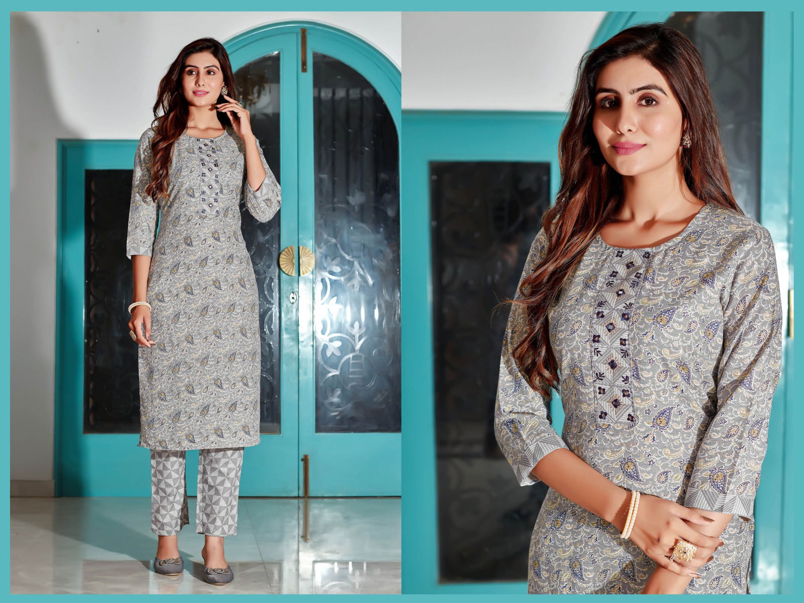 Player 2 Printed Cotton Kurti With Bottom Wholesale Market In Surat